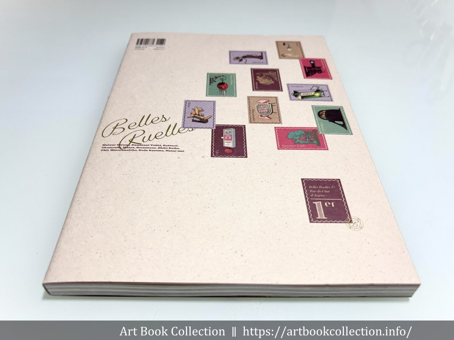 Belles Ruelles 【開箱.插畫集】多人《美麗的巷弄(1er)銀貓街》 - Art Book Collection