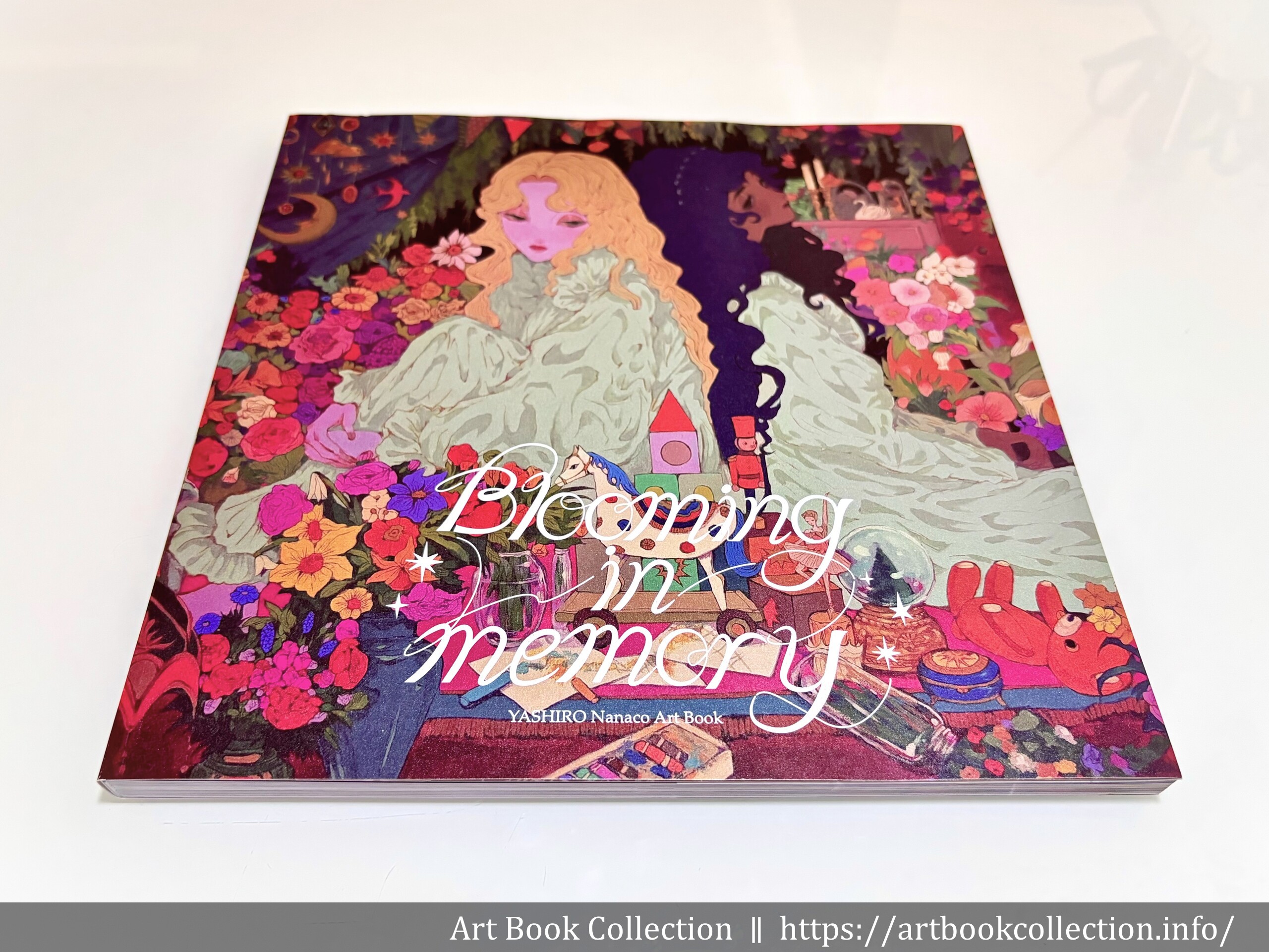 開箱．畫集】八館ななこ《Blooming in Memory》 - Art Book Collection