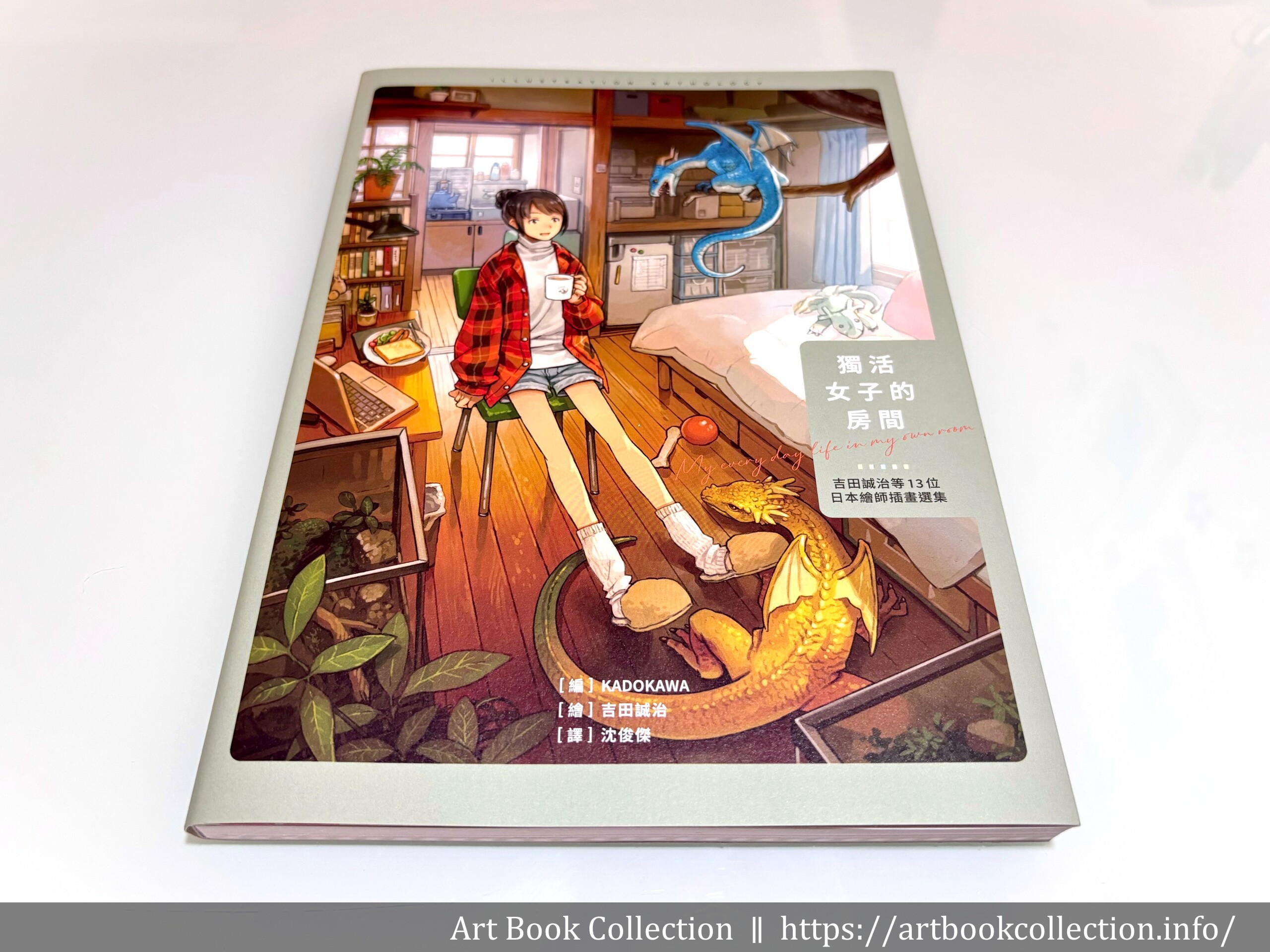 【開箱．畫集】KADOKAWA《獨活女子的房間》吉田誠治等 13 位日本繪師插畫選集