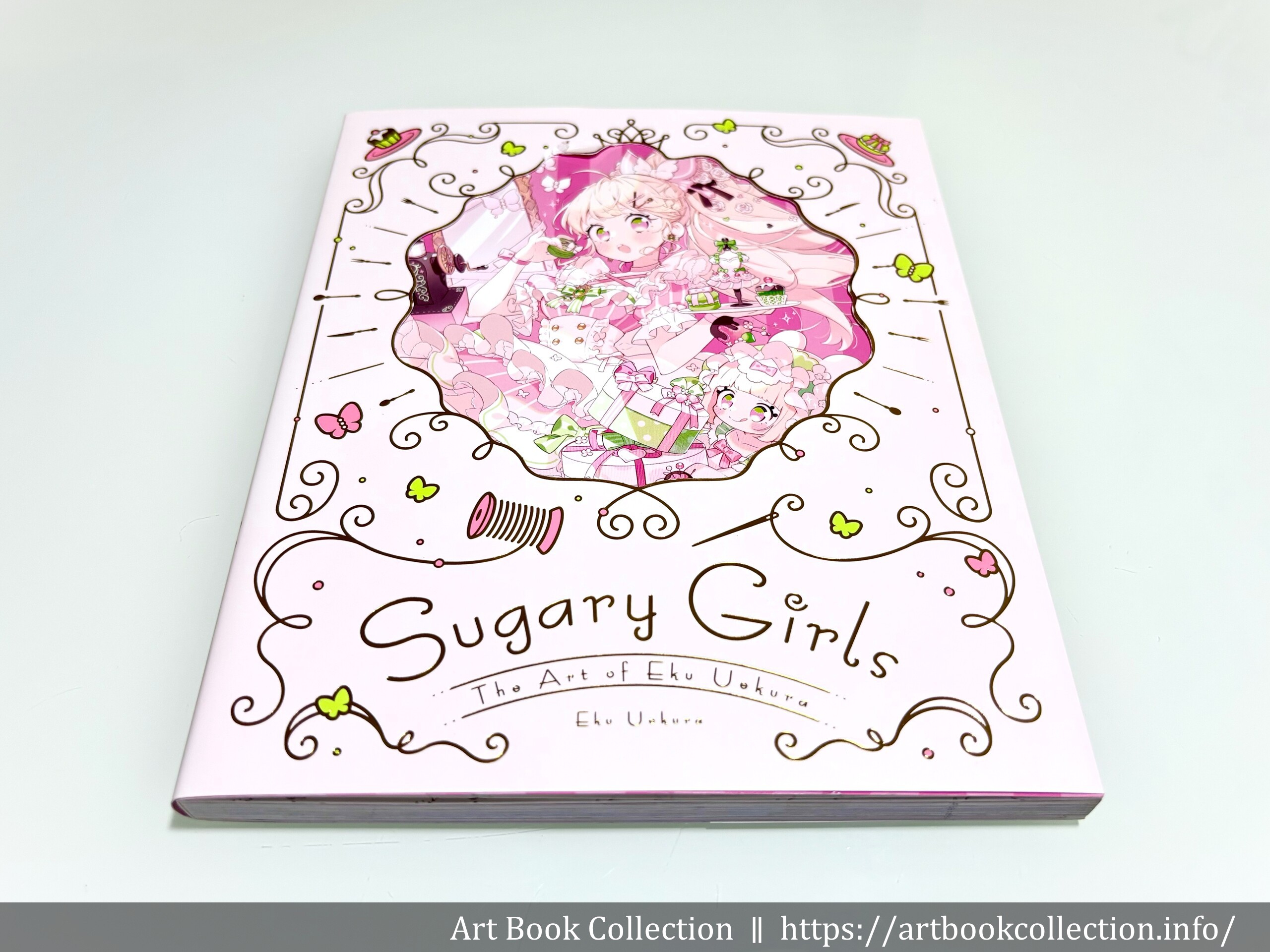 【開箱．畫集】上倉エク《Sugary Girls 甘くて美味しい洋裝店：上倉 Eku 作品集》