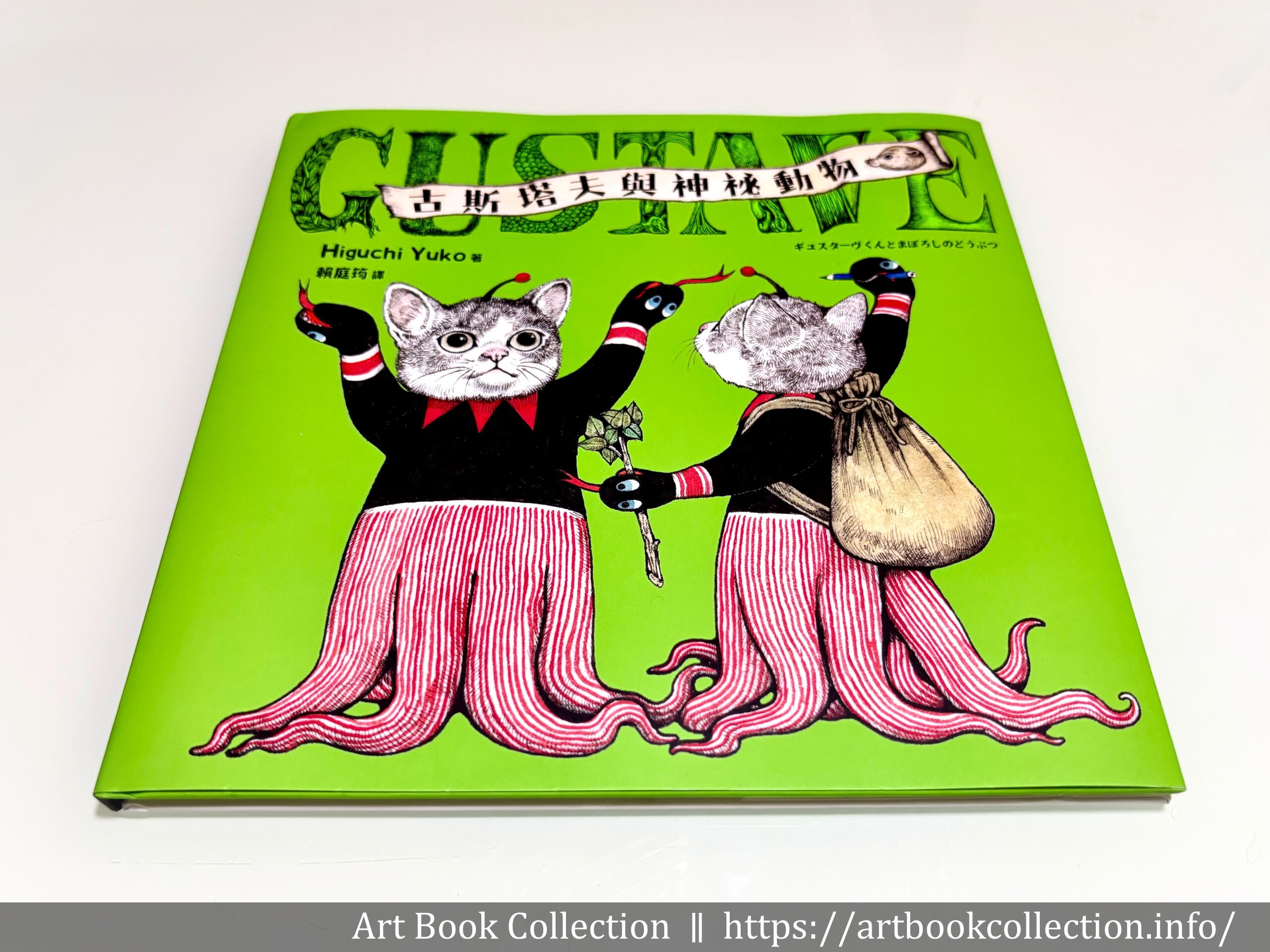 【開箱．繪本】樋口裕子《GUSTAVE 古斯塔夫與神祕動物》